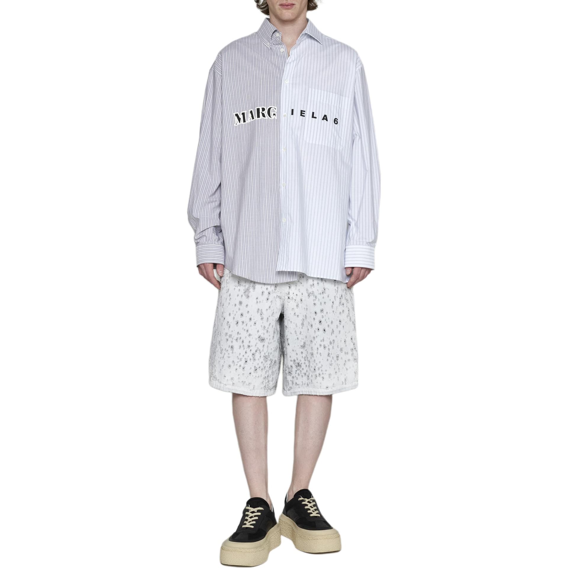 Джинсовые шорты MM6 Maison Margiela - изображение 4