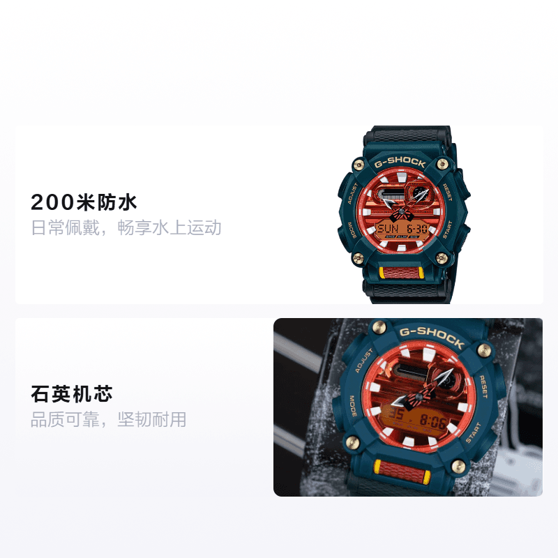 Часы CASIO G-SHOCK Far East Pop GA-900DBR-3A - изображение 2