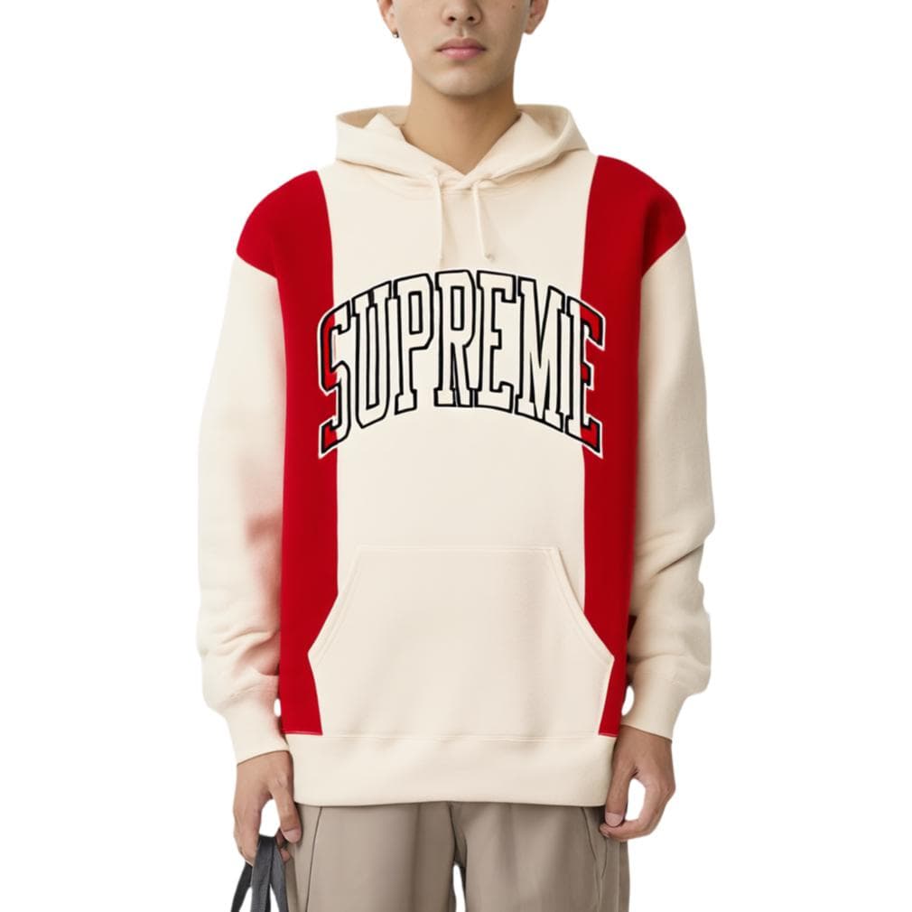 Кофта Supreme Paneled Arc Hooded Sweatshirt - изображение 2