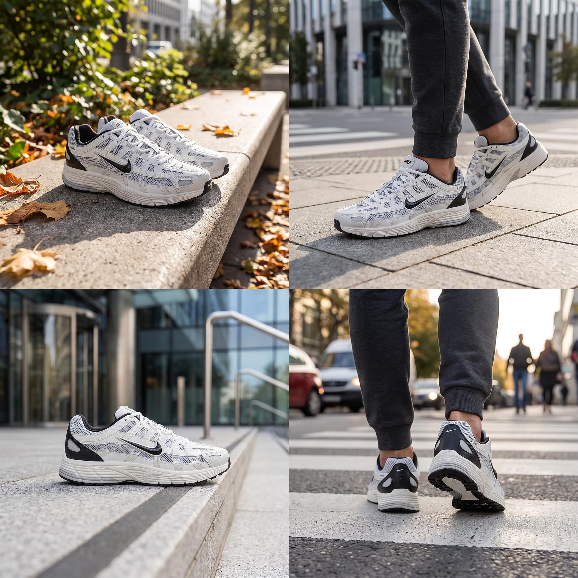 Кроссовки для бега Nike P-6000 Light Silver - изображение 2