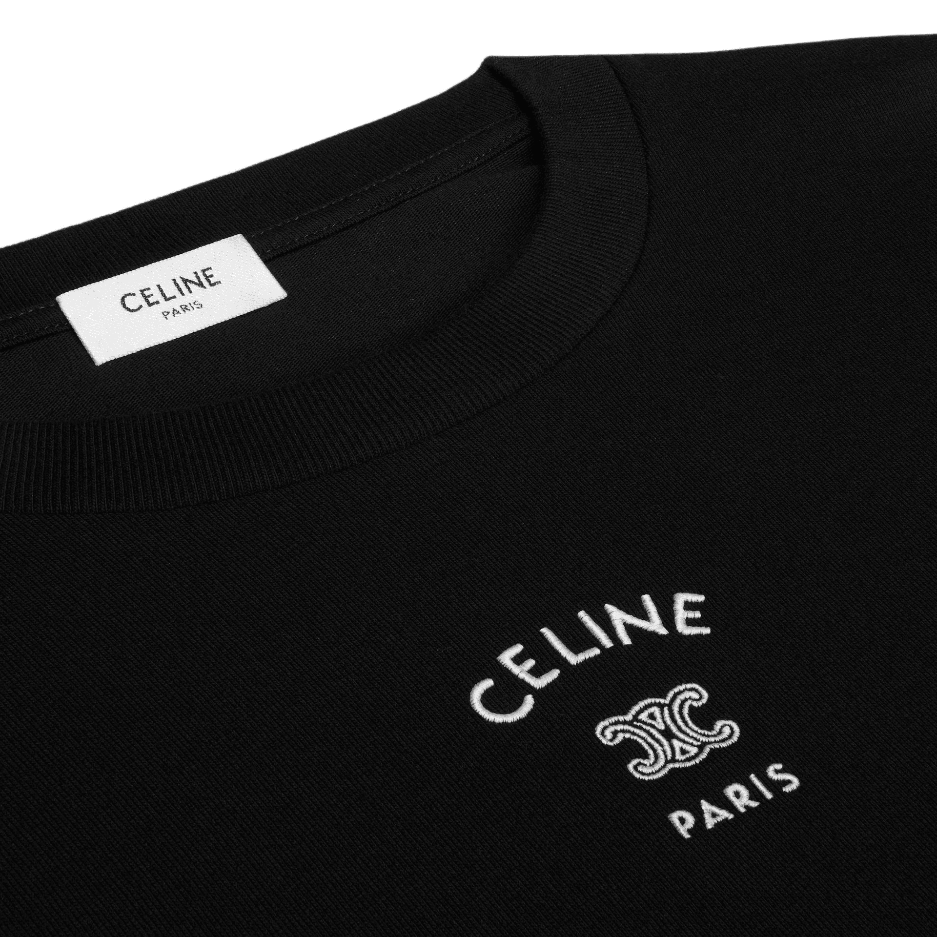Футболка CELINE Logo T - изображение 5
