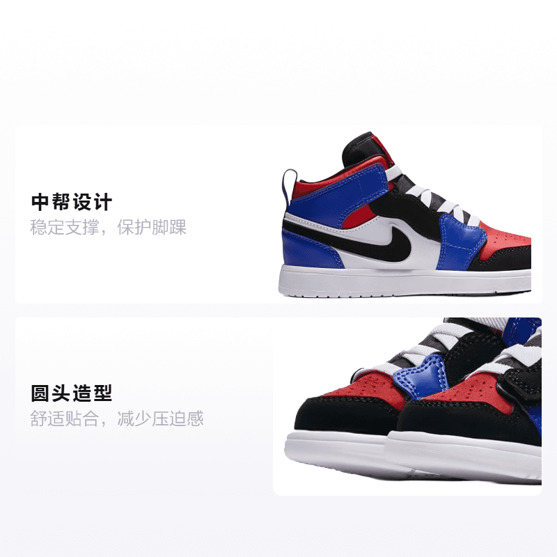 Кроссовки для баскетбола Jordan Air Jordan 1 Mid Alt - изображение 2