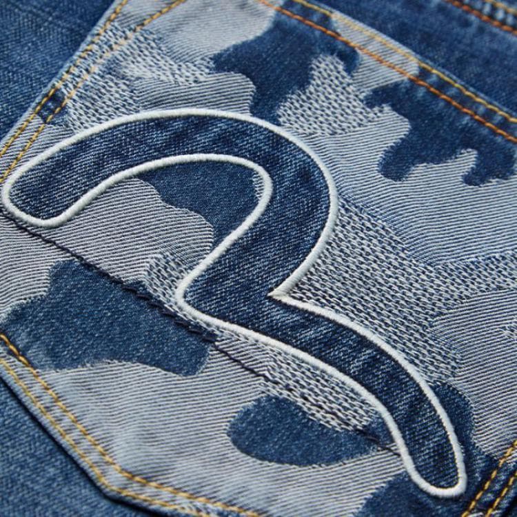 Джинсовые шорты EVISU Denim Shorts - изображение 3