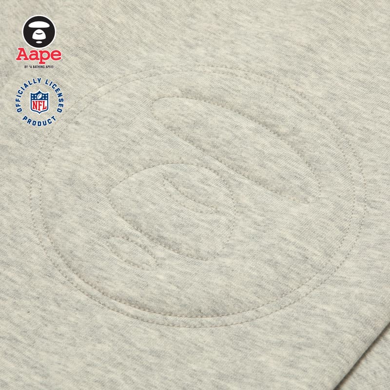 Кофта Aape Crewneck Sweatshirt White - изображение 3
