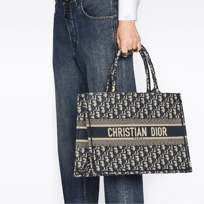 Сумка Dior Book Tote Blue - изображение 6
