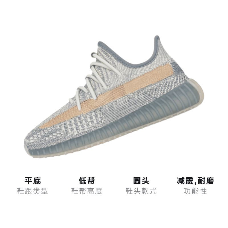 Кроссовки adidas originals Yeezy Boost 350 V2 "Israfil" - изображение 3