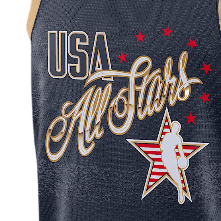 Баскетбольная майка Jordan NBA ALL-STAR 2026 Game Dri-FIT Swingman 30 - изображение 3