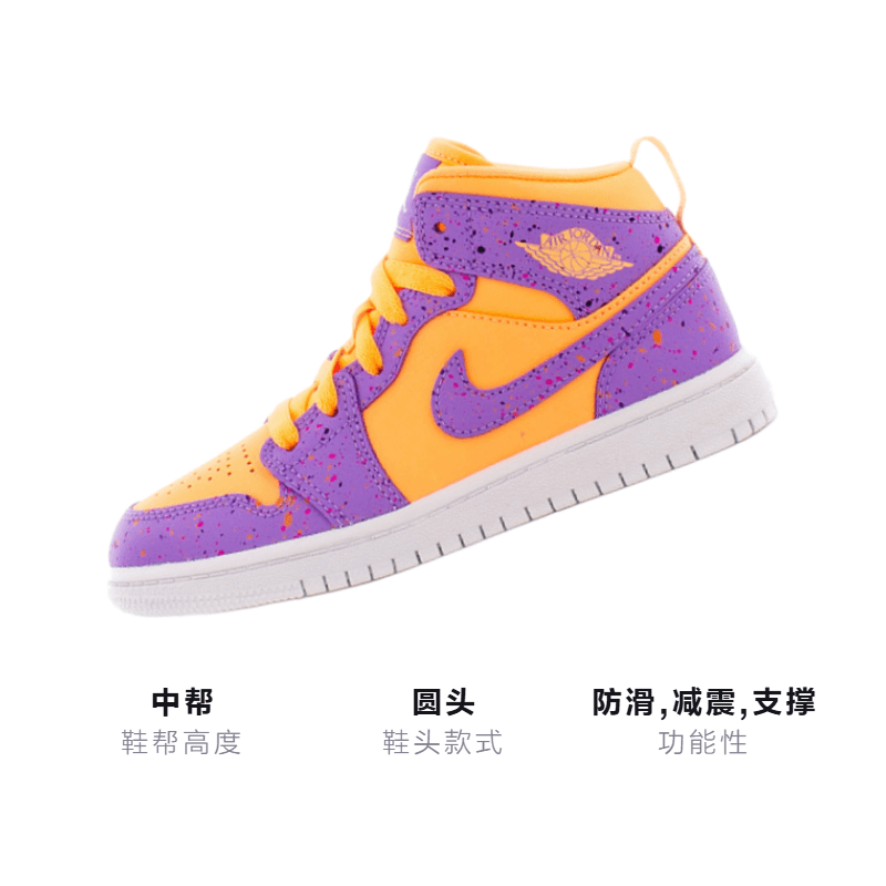 Кроссовки для баскетбола BP Air Jordan 1 Mid SE - изображение 3