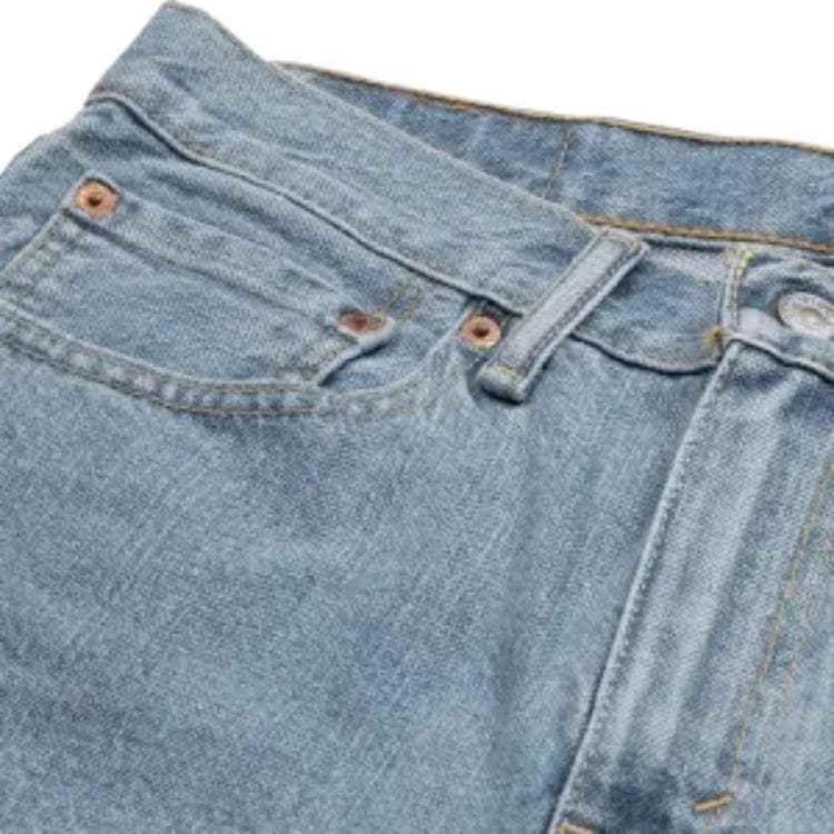 Джинсовые шорты Levi's Loose Straight Mid-Rise Denim Shorts - изображение 5
