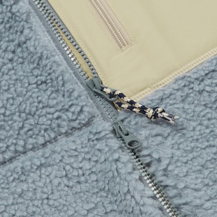 Куртка The North Face Logo Fleece Jacket Grey - изображение 3