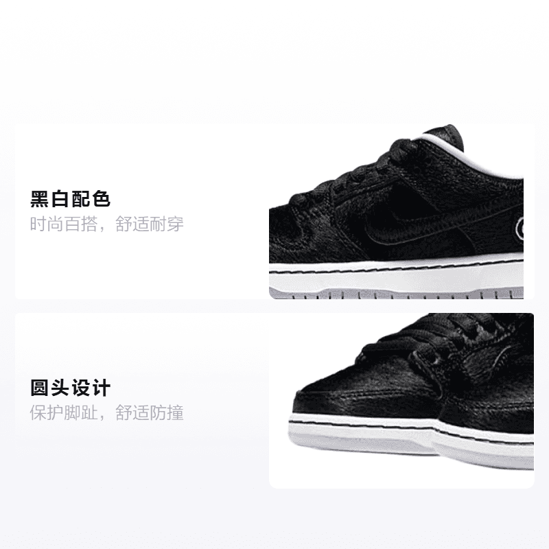 Кроссовки BERBRICK x Nike Dunk SB "BE RBRICK " - изображение 2