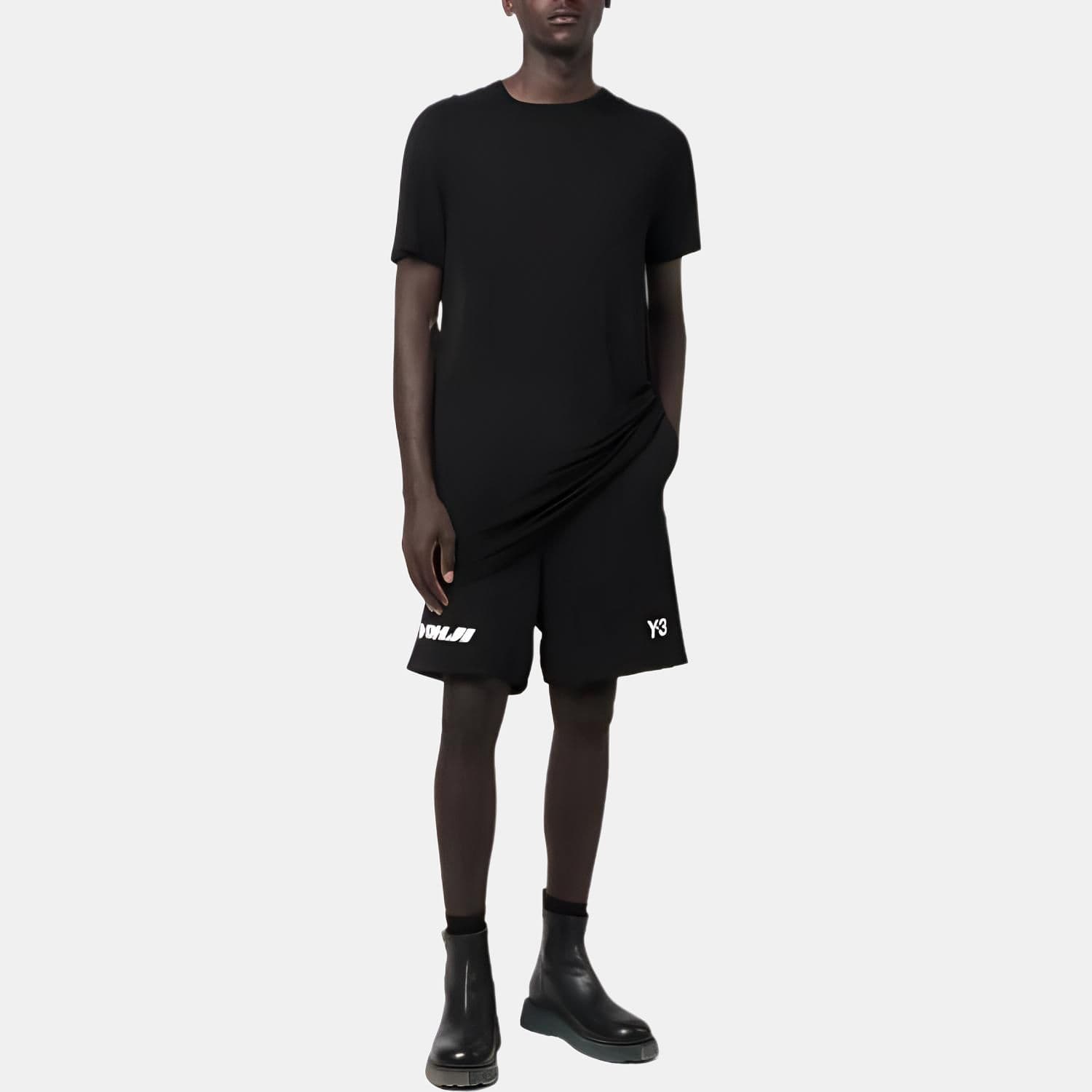 Шорты Y-3 FW22 Black Shorts - изображение 2
