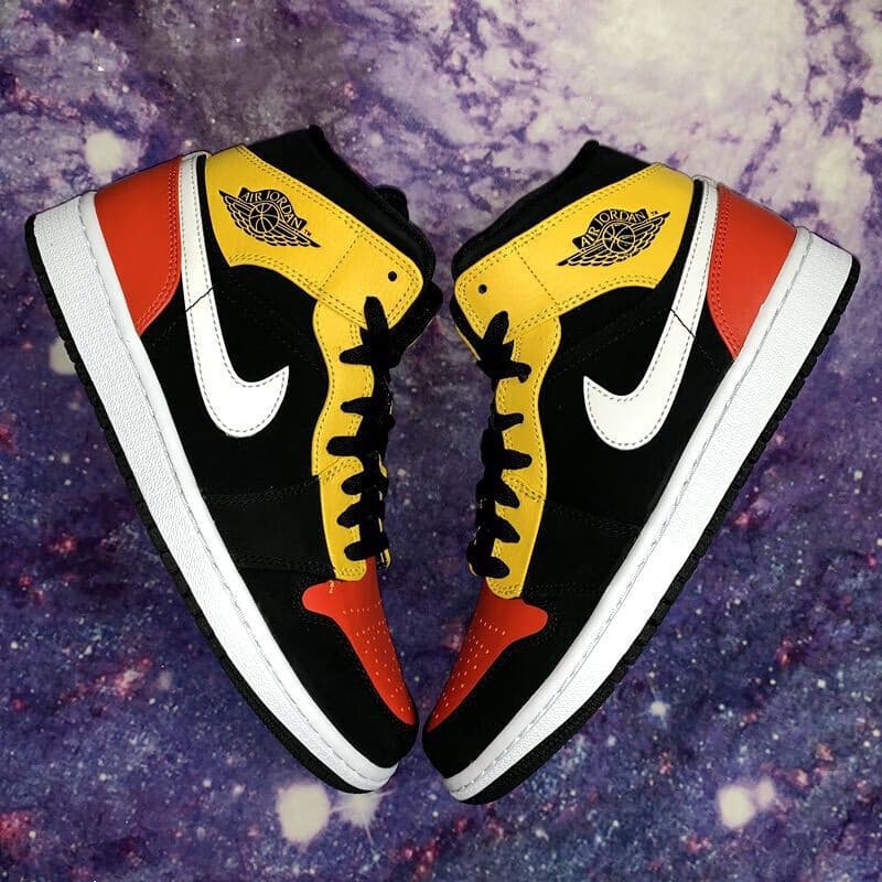 Кроссовки для баскетбола Jordan Air Jordan 1 Mid SE GS - изображение 6