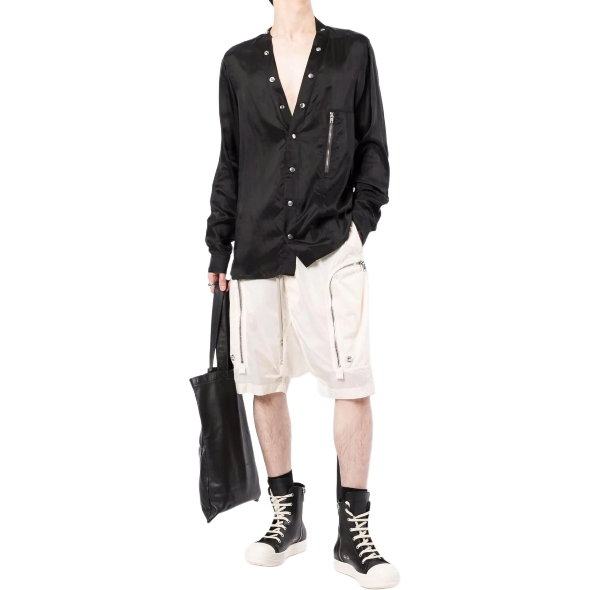 Шорты Rick Owens DRKSHDW White Shorts - изображение 3