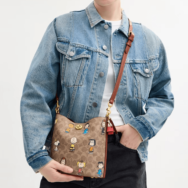 Сумка COACH PEANUTS Willow 21 - изображение 4
