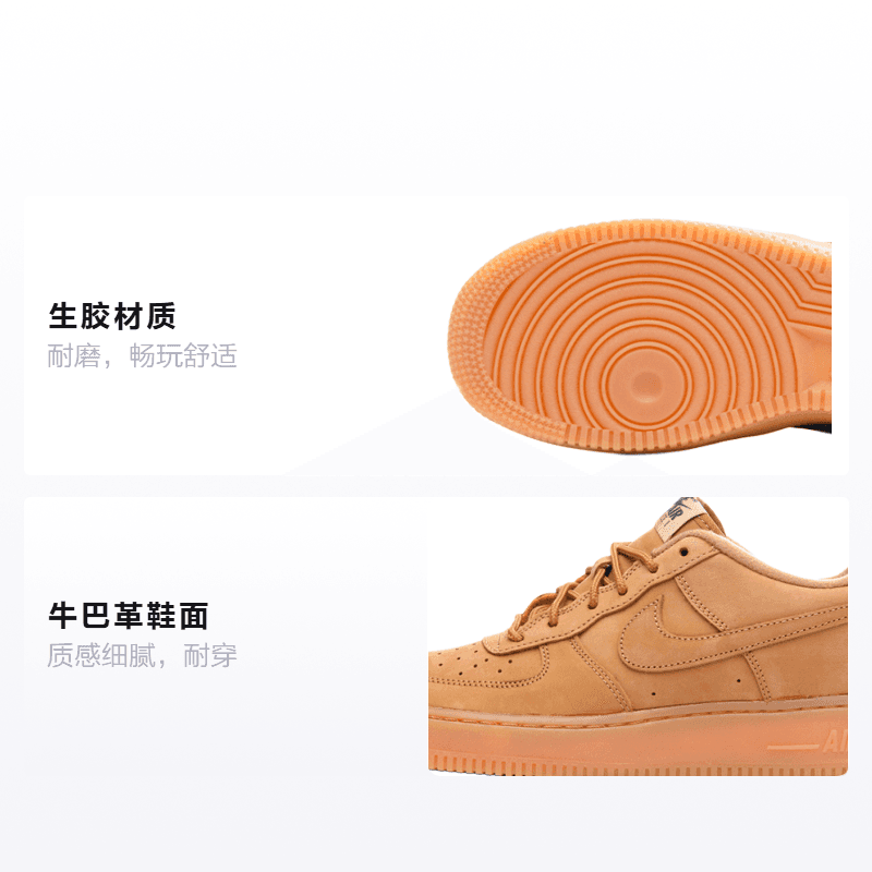 Кроссовки Nike Air Force 1 Low GS 2017 - изображение 2