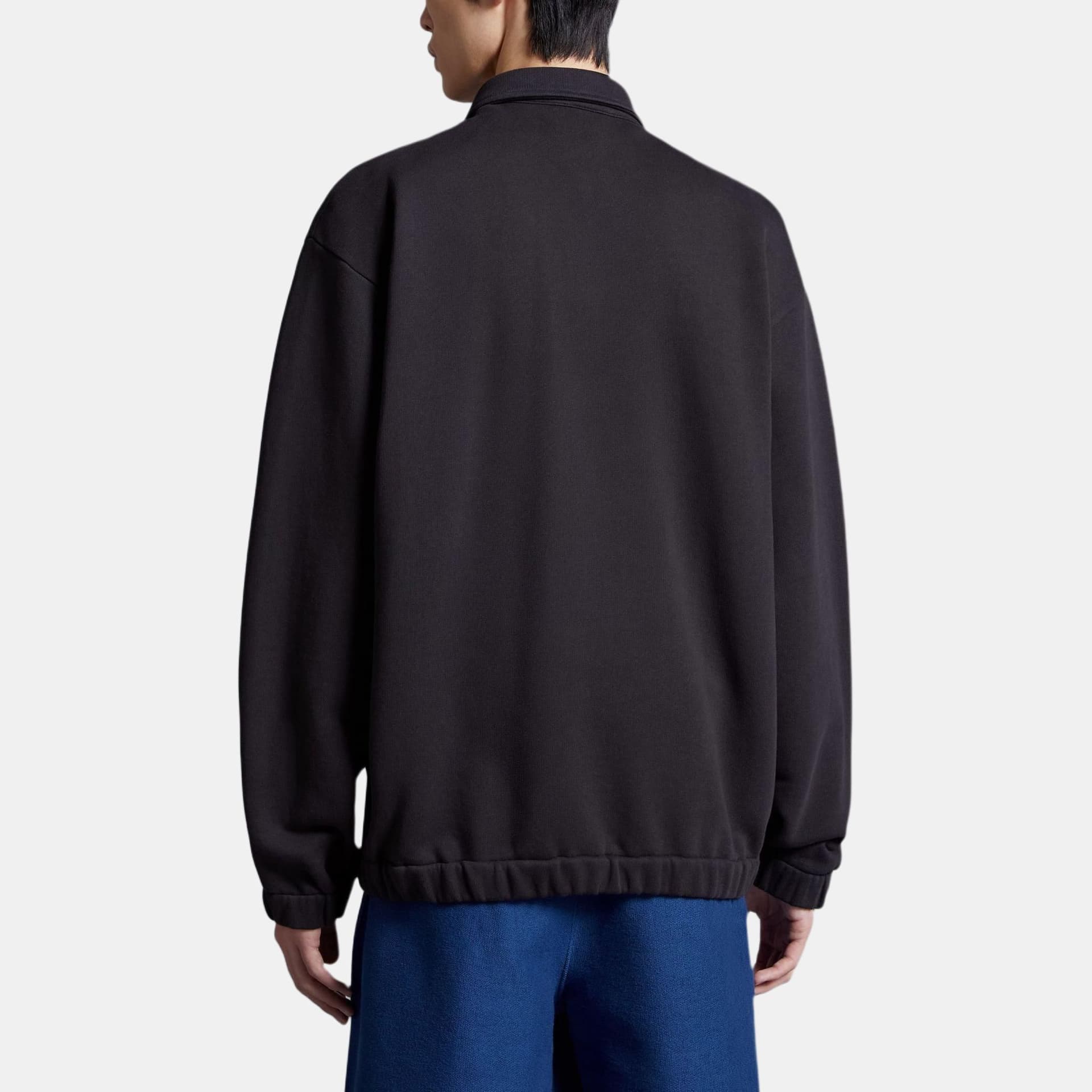 Куртка Moncler Fleece Zip Shirt Jacket Black - изображение 3
