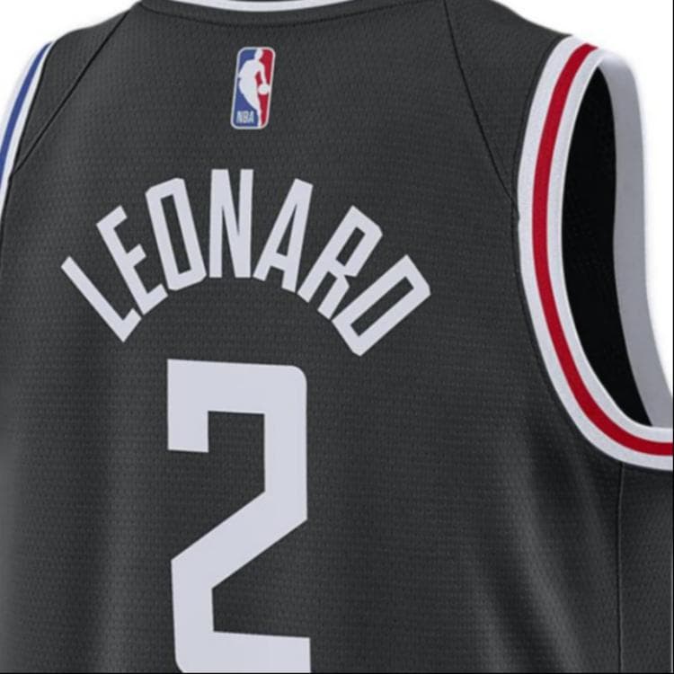Баскетбольная майка Nike x NBA City Edition Jersey Leonard 2 Black - изображение 3