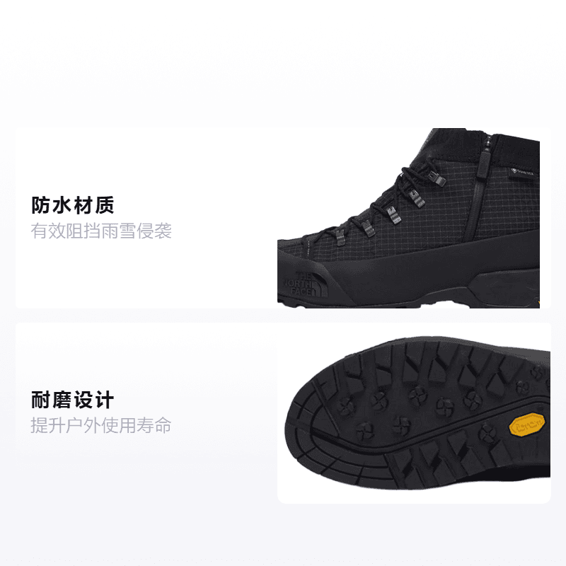 Ботинки уличные The North Face Glenclyffe GORE-TEX Black - изображение 2