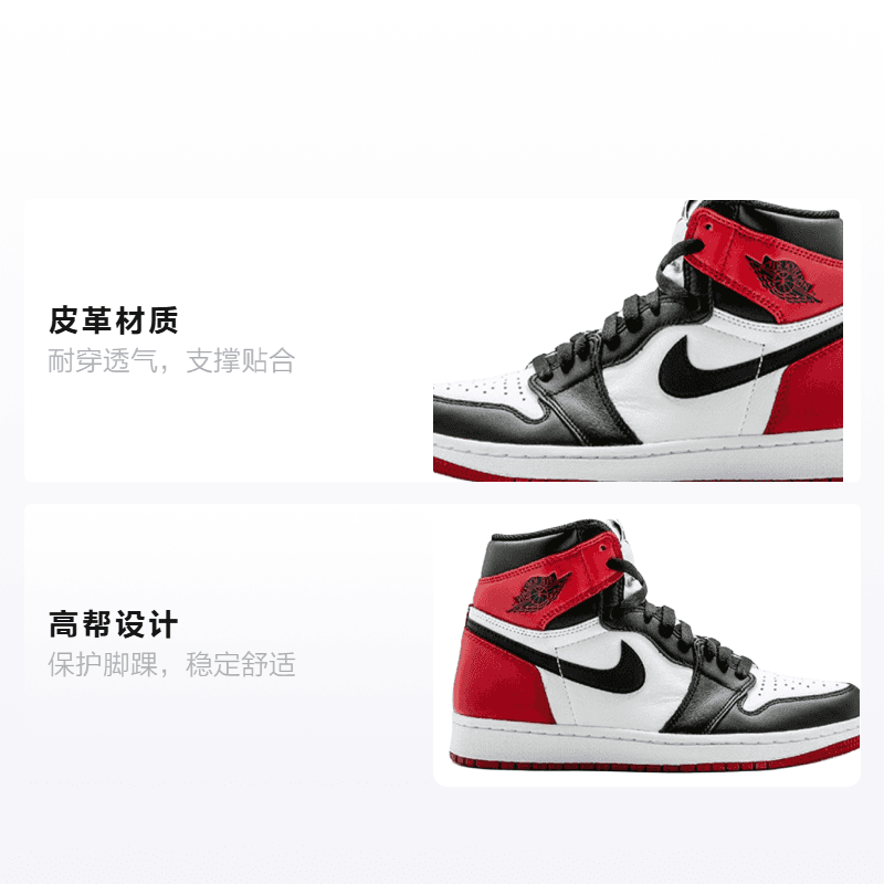 Кроссовки для баскетбола Jordan Air Jordan 1 GS - изображение 2