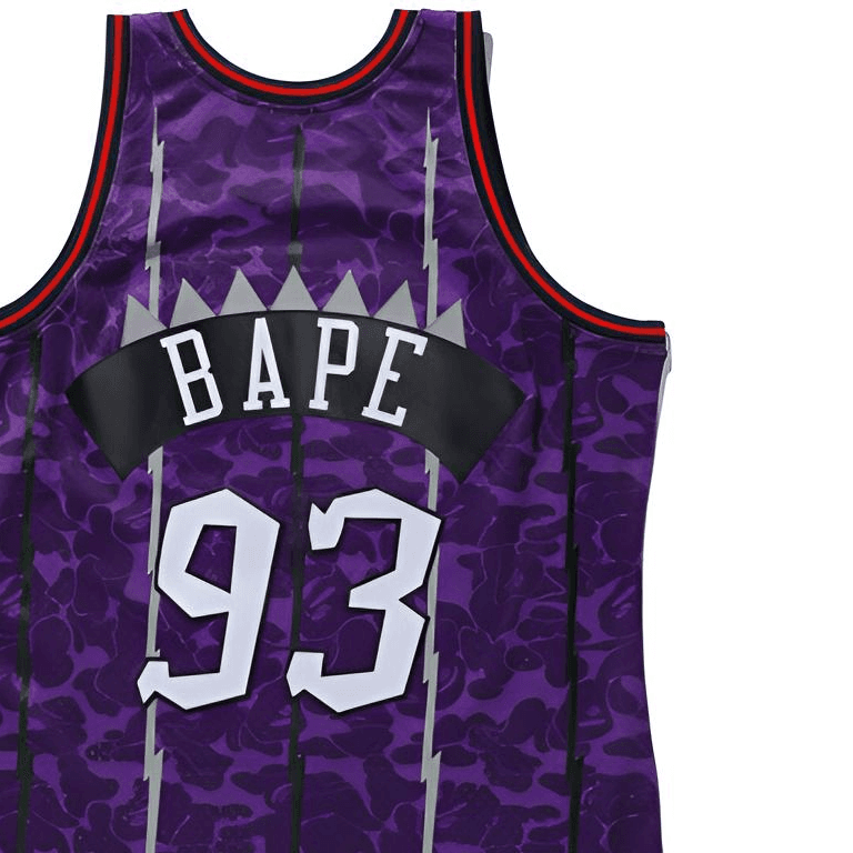 Баскетбольная майка A BATHING APE Bape Raptors Camo Basketball Tanktop - изображение 4