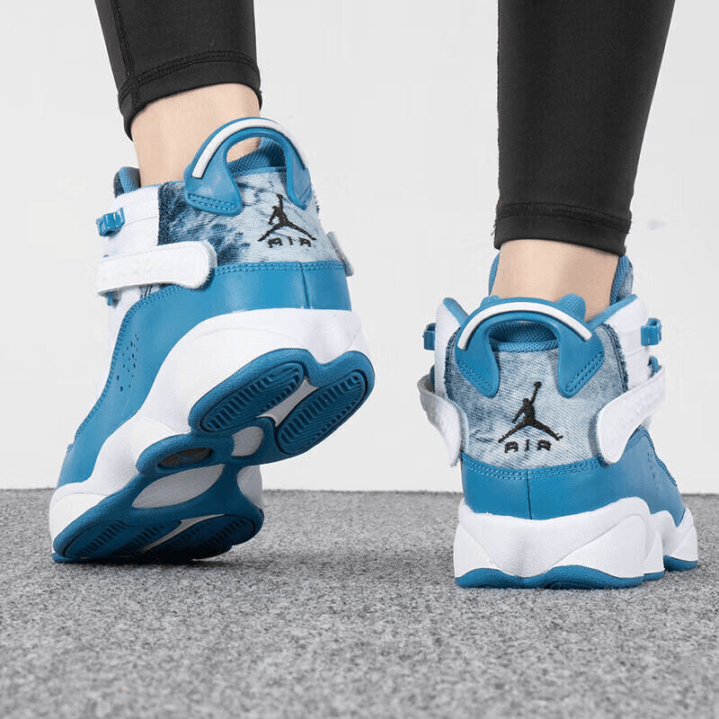 Кроссовки для баскетбола Jordan Air Jordan 6 Rings Denim GS - изображение 7