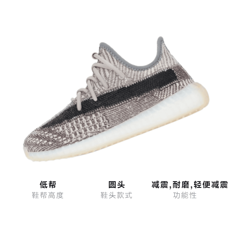 Кроссовки adidas originals Yeezy Boost 350 V2 "Zyon" BP - изображение 3