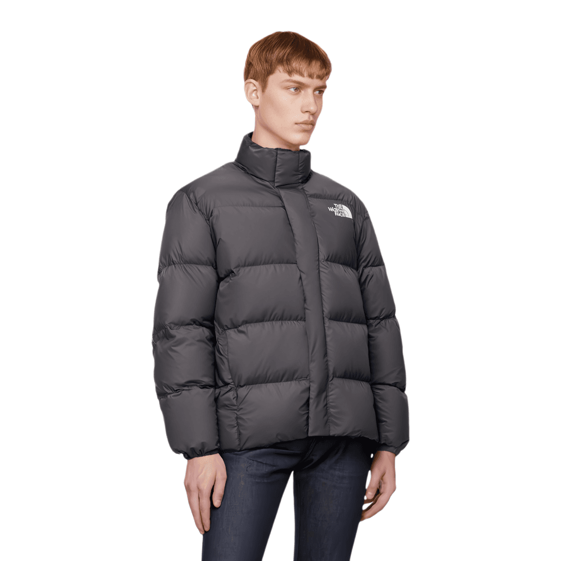 Куртка The North Face Logo Print Zip Jacket Black - изображение 4