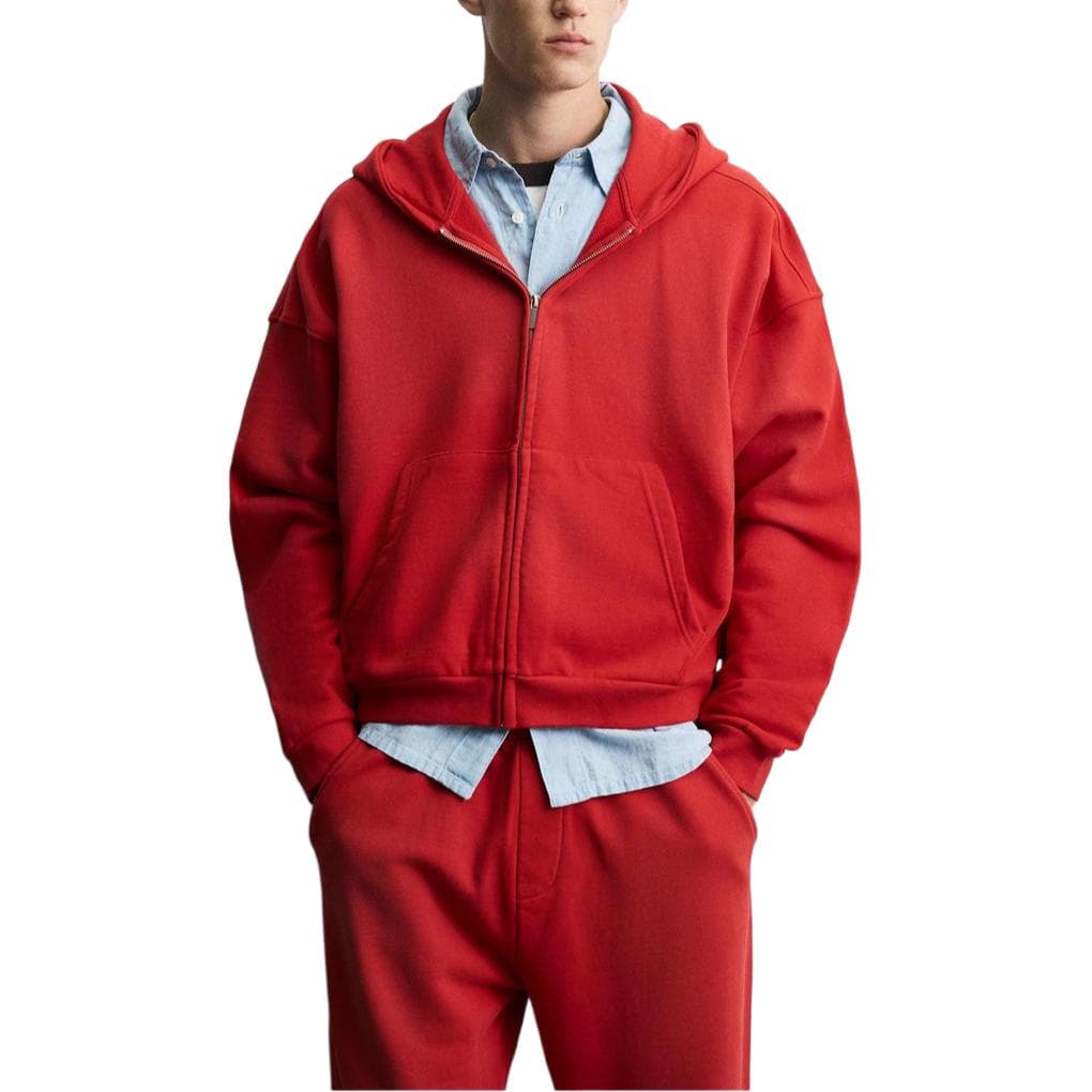 Худи ZARA Casual Zip Hoodie - изображение 5