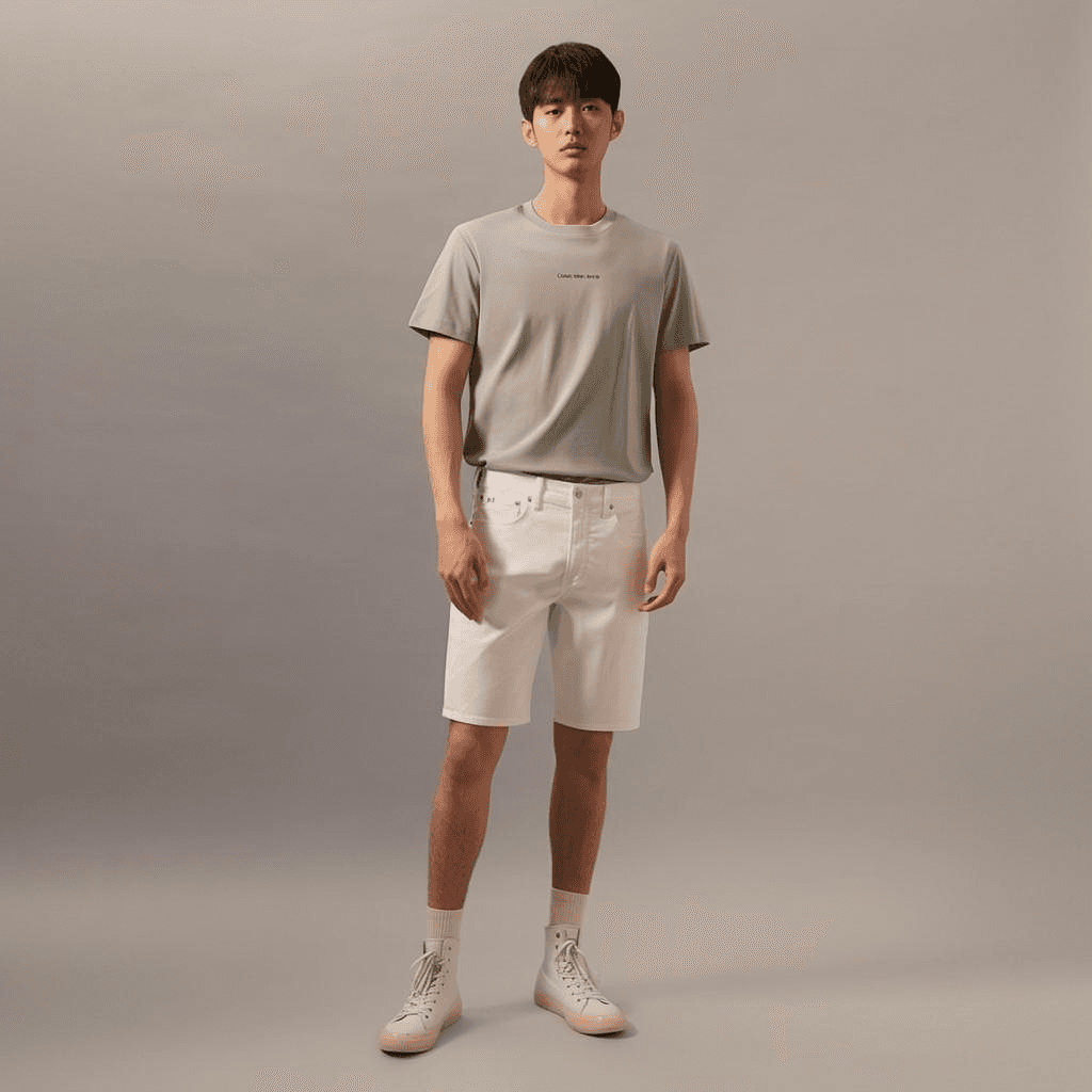 Джинсовые шорты CALVIN KLEIN Jeans - изображение 9