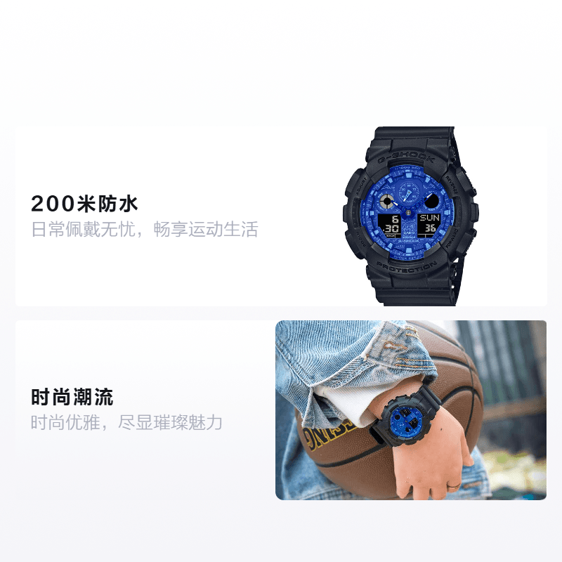 Часы Casio G-Shock GA-100BP-1APR - изображение 2