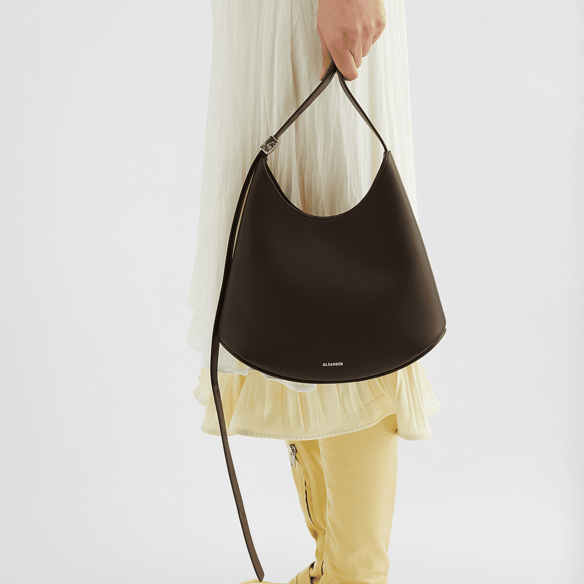 Сумка через плечо JIL SANDER Eldorado Logo - изображение 6