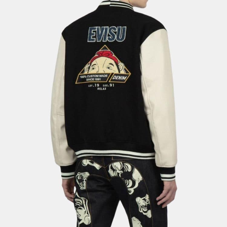 Бомбер EVISU FW22 Baseball Jacket - изображение 2