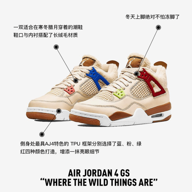 Кроссовки Jordan Air Jordan 4 "Wild Things" - изображение 4