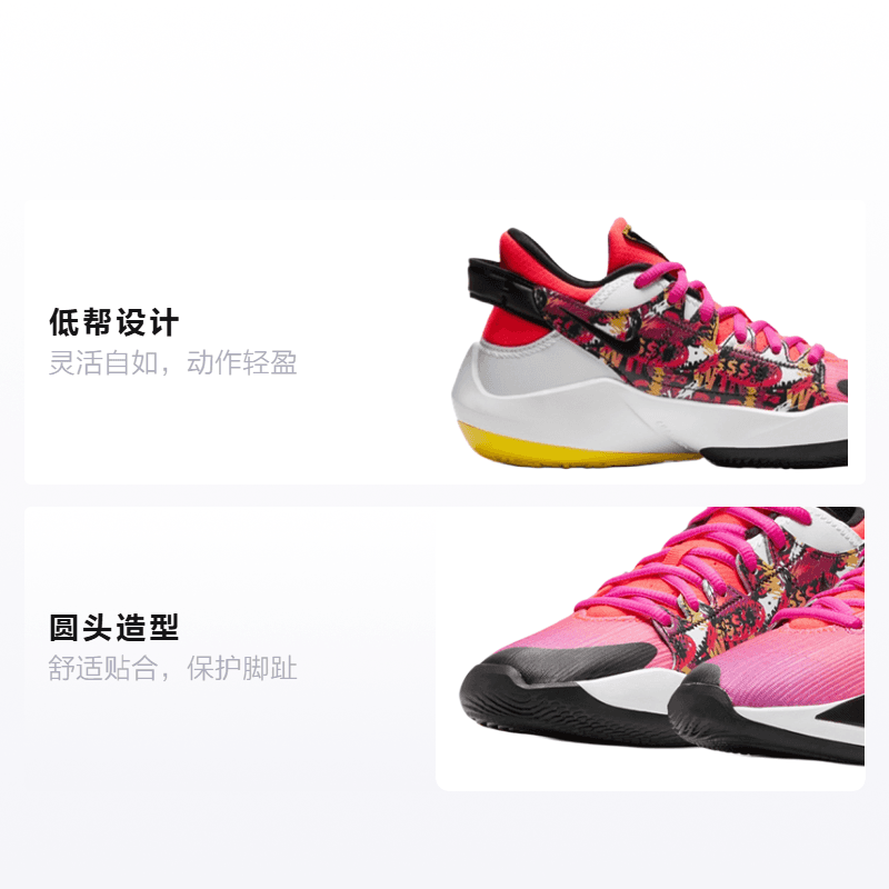 Кроссовки для баскетбола Nike Freak 2 PE - изображение 2