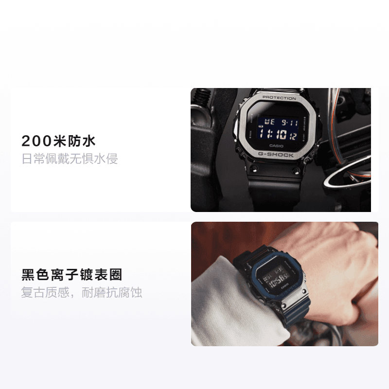 Часы CASIOG-SHOCK GM-5600B-1PR - изображение 2
