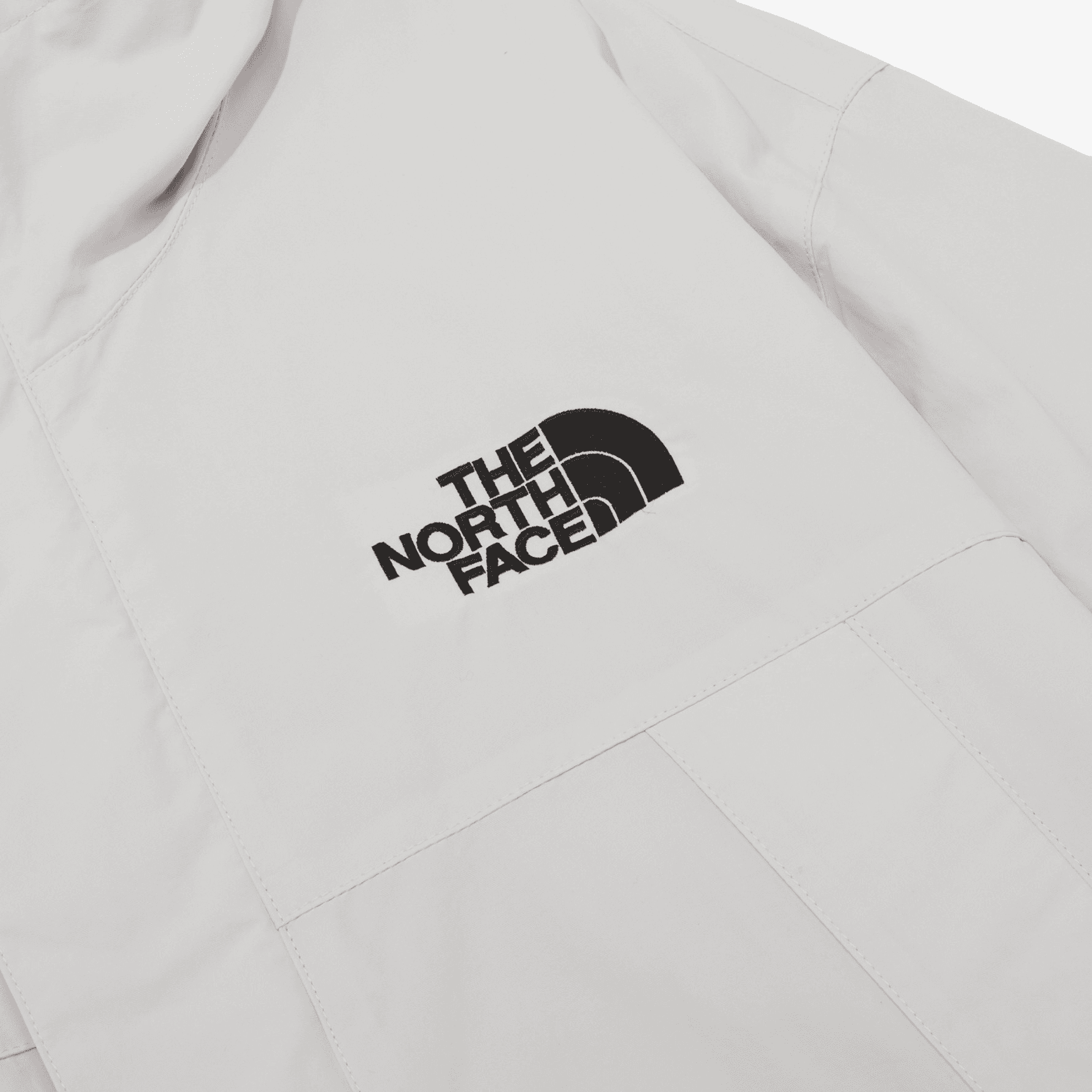 Куртка The North Face Logo Print Windbreaker Jacket Grey - изображение 5