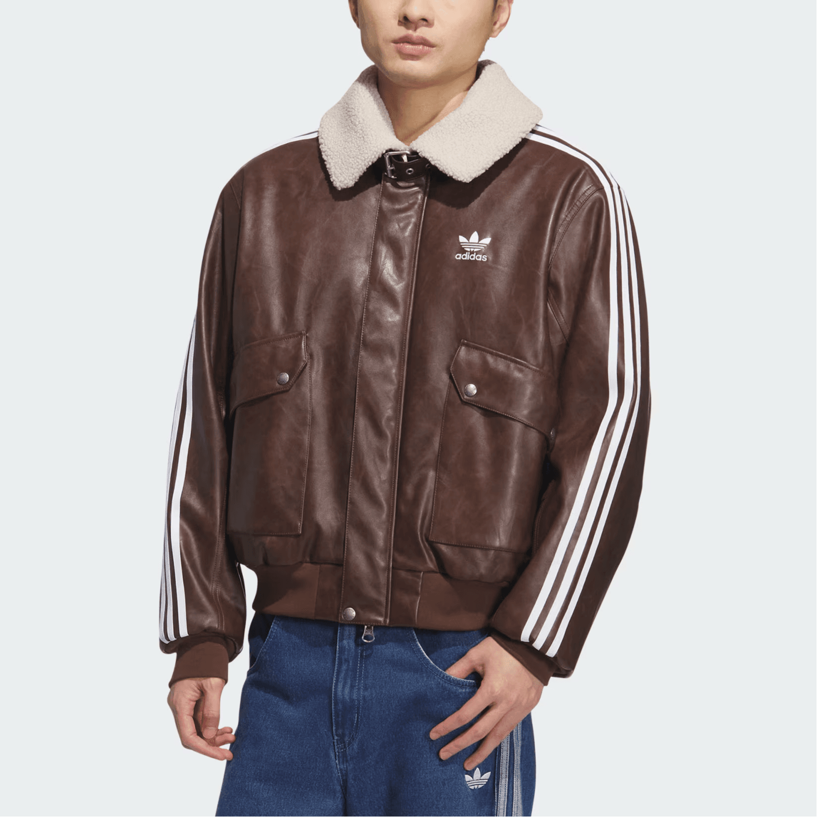 Куртка Adidas Originals ПУ (полиуретан) PAD JKT Куртка Мужская - изображение 2