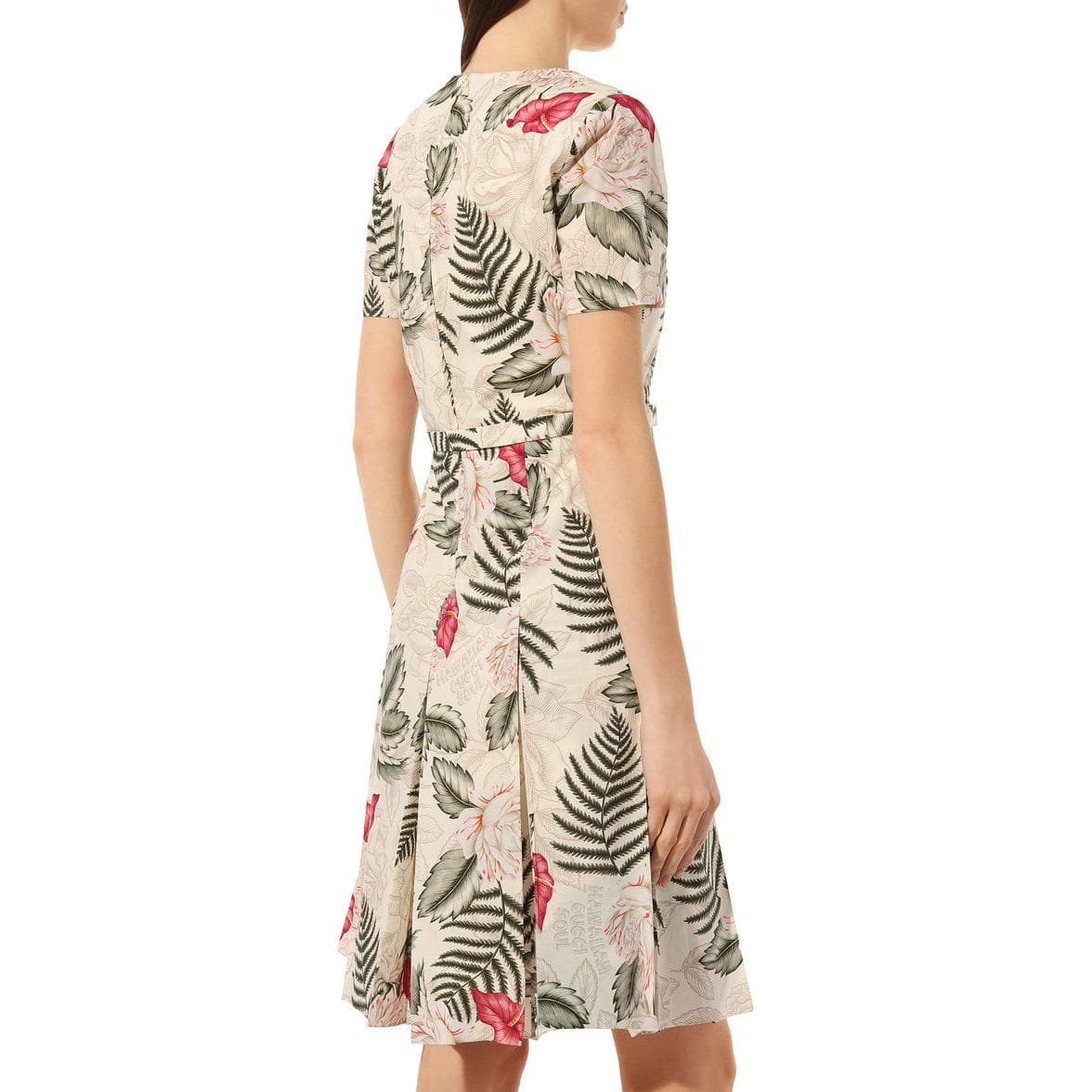 Платье Gucci Floral Print Dress - изображение 10