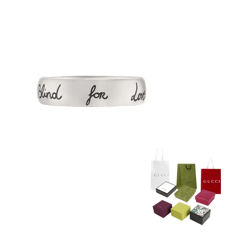Кольцо Gucci Blind For Love Silver Ring - изображение 11