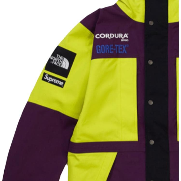 Демисезонная куртка Supreme x The North Face Expedition Jacket Sulphur - изображение 4