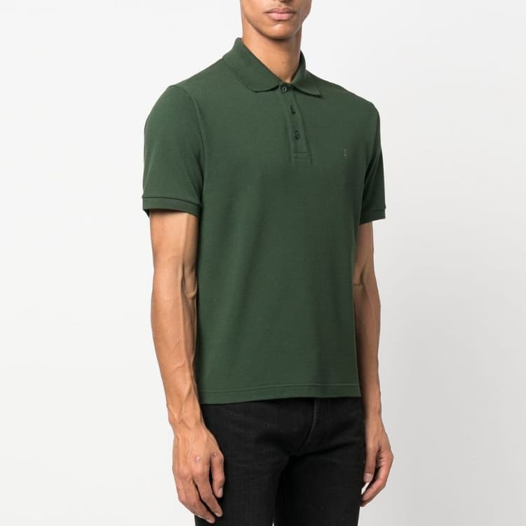 Поло Saint Laurent SS23 Polo Green — фото 5
