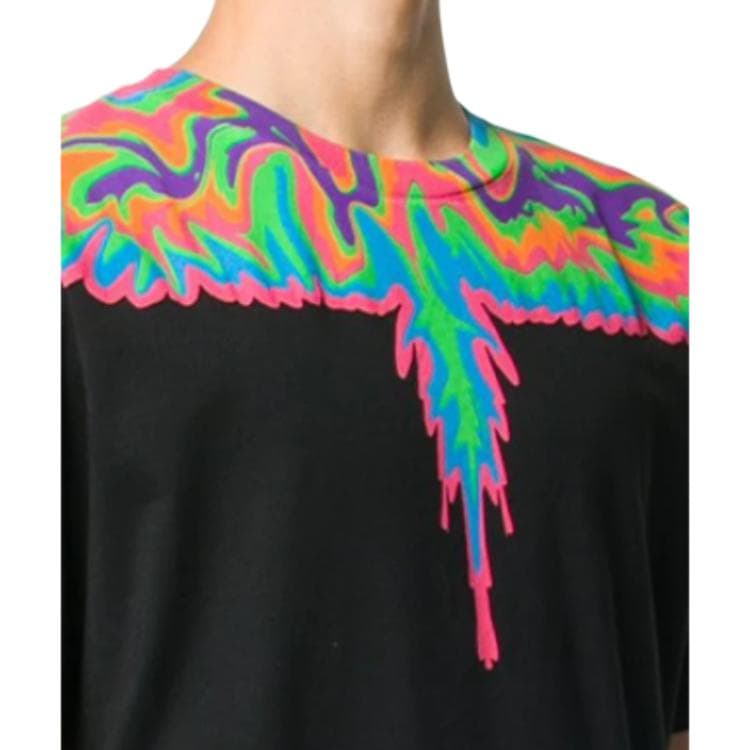 Футболка Marcelo Burlon Wing Print T-Shirt Black - изображение 7