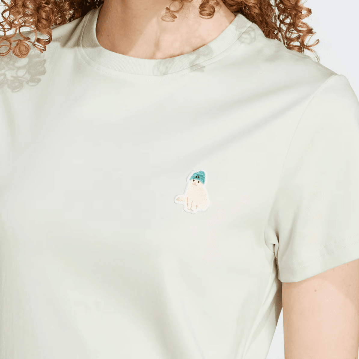 Футболка adidas CAT PATCH GRAPHIC T-SHIRT T — фото 5
