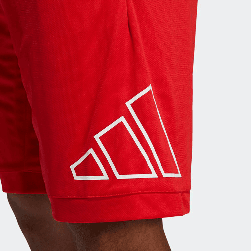 Шорты adidas Big Logo Shorts Red - изображение 6