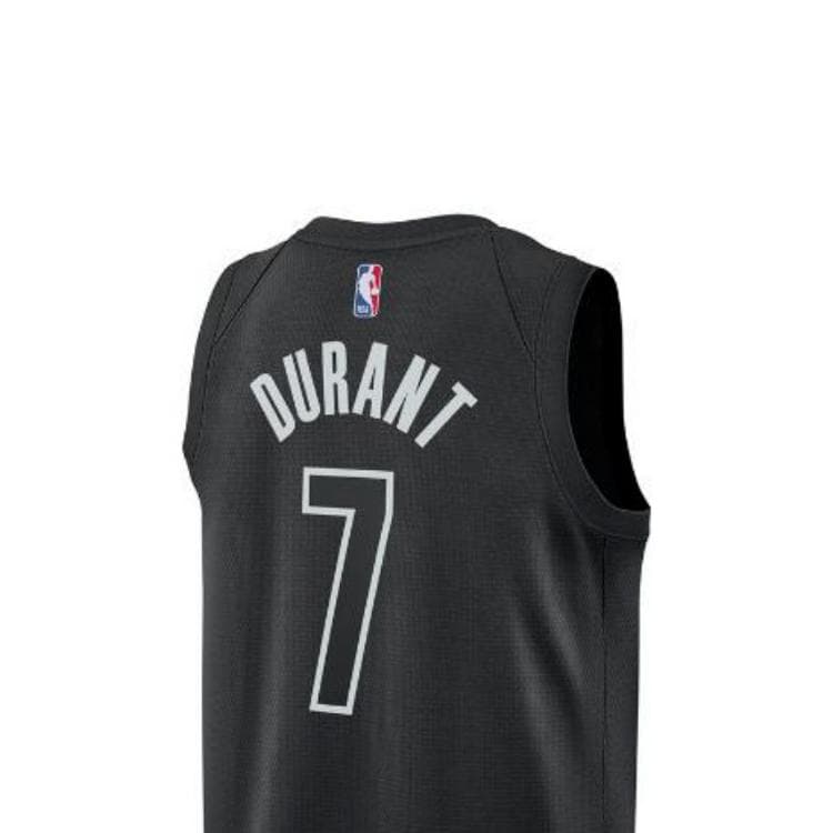 Баскетбольная майка Jordan NBA Fan Jersey 22-23 Nets Durant 7 Black - изображение 3