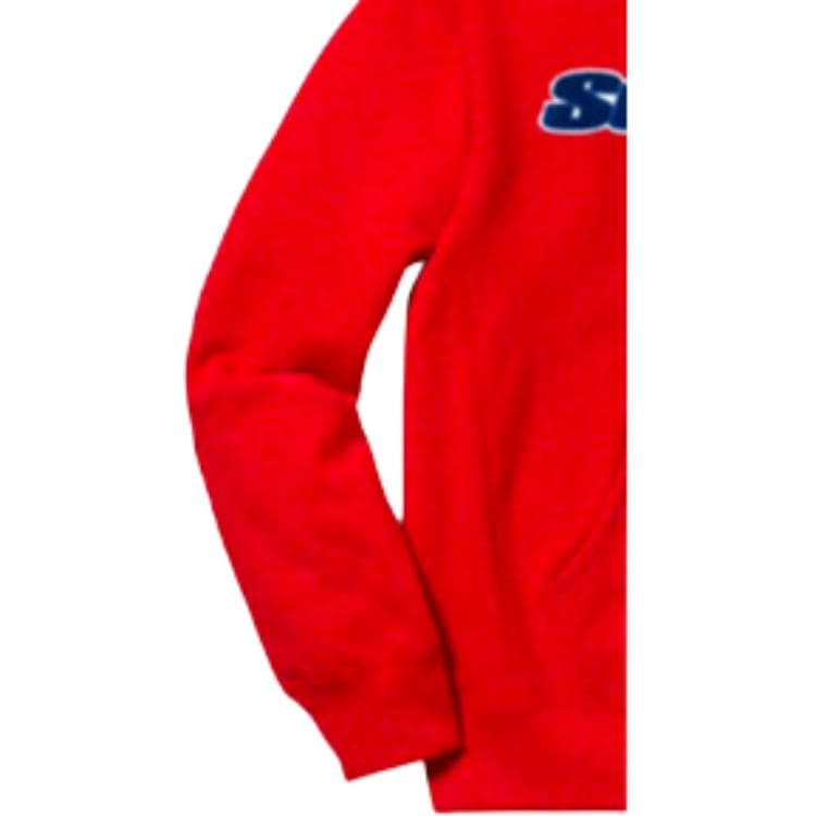 Кофта Supreme SS19 Chenille Hooded Sweatshirt logo - изображение 2