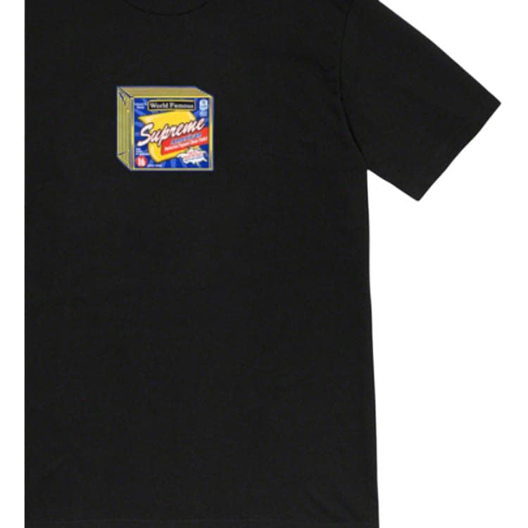 Футболка Supreme Cheese Tee Black - изображение 2