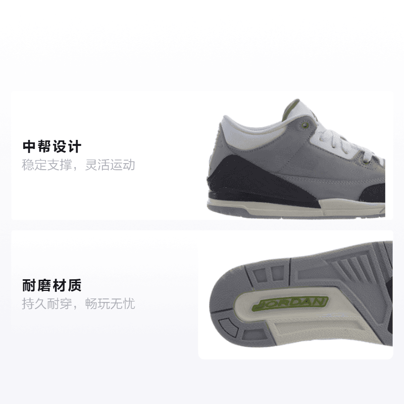 Кроссовки для баскетбола Jordan Air Jordan 3 - изображение 2