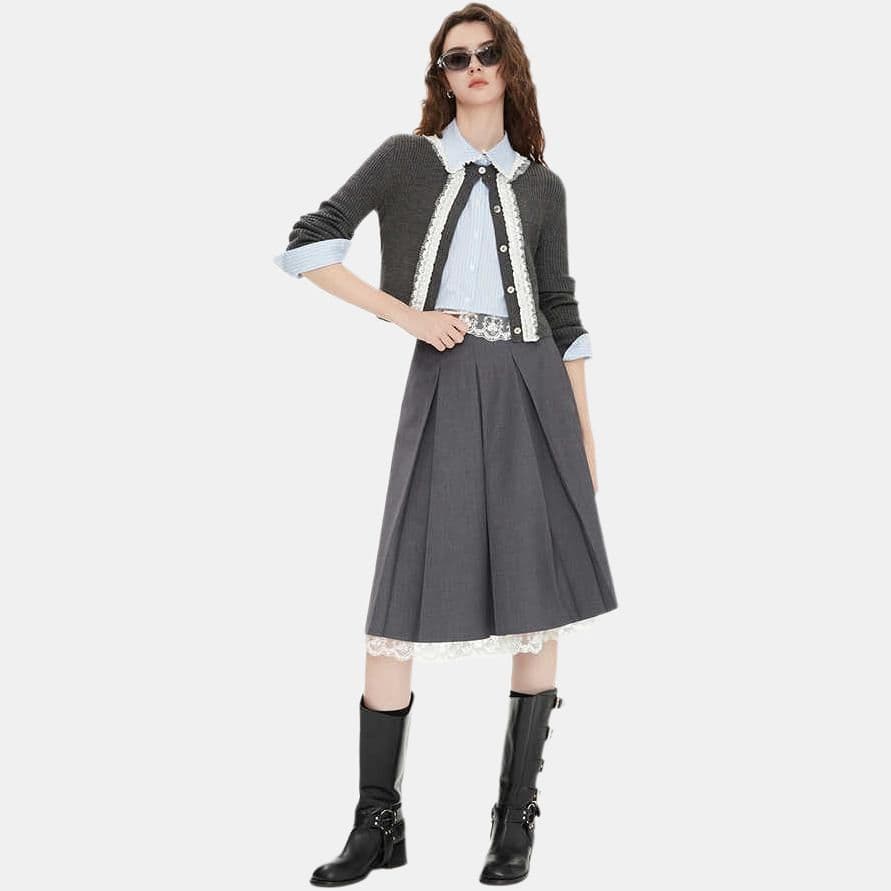 Кофта JORYAweekend Трикотаж Женский Серый - изображение 6